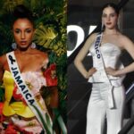 Fátima Bosch reacciona a la caída de Miss Jamaica en Miss Universe 2025