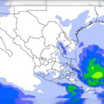 Pronostico de lluvias intensas: La próxima oleada de frío puede traer tormentas y inundaciones al nordeste, oriente y sureste de México.