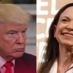La Casa Blanca Recibe al Estrellato: Trump Sostiene Una Conversación de Alto Nivel con la Leyenda Venezolana María Corina Machado.
