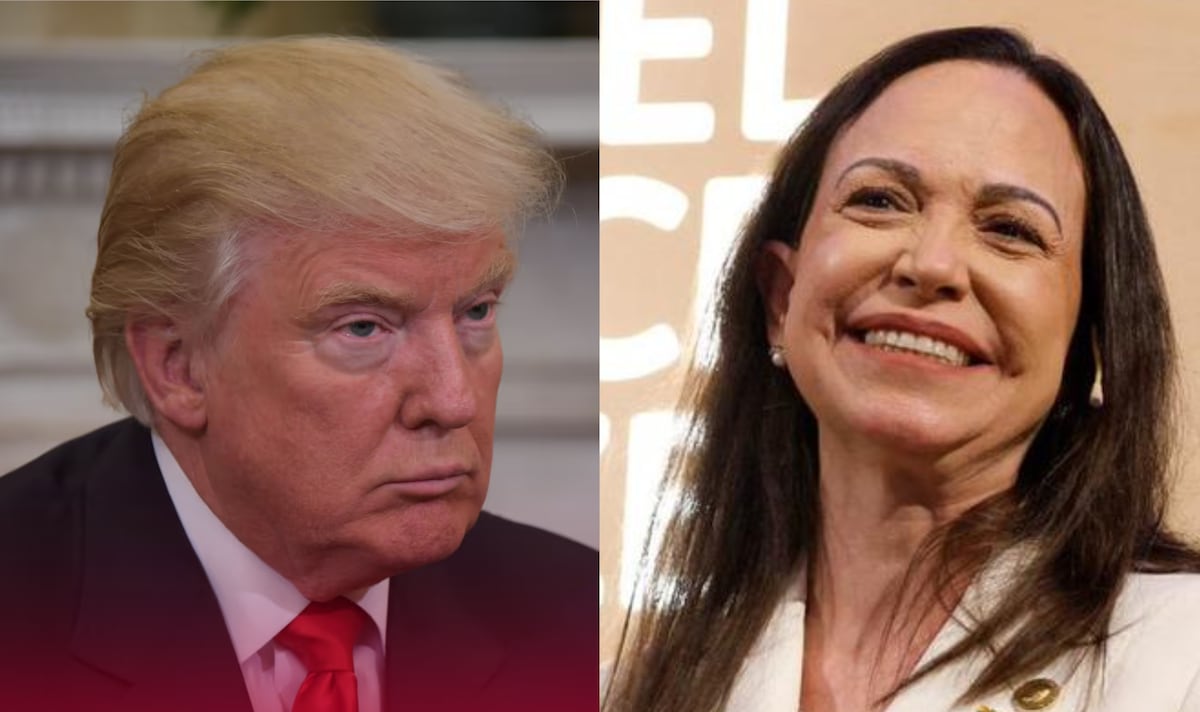 La Casa Blanca Recibe al Estrellato: Trump Sostiene Una Conversación de Alto Nivel con la Leyenda Venezolana María Corina Machado.