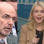 "Un enfrentamiento sin precedentes en la Casa Blanca: La vocera presidencial se une a un periodista en una acalorada discusión sobre el caso de Renee Good, generando shock y sorpresa en los medios nacionales."