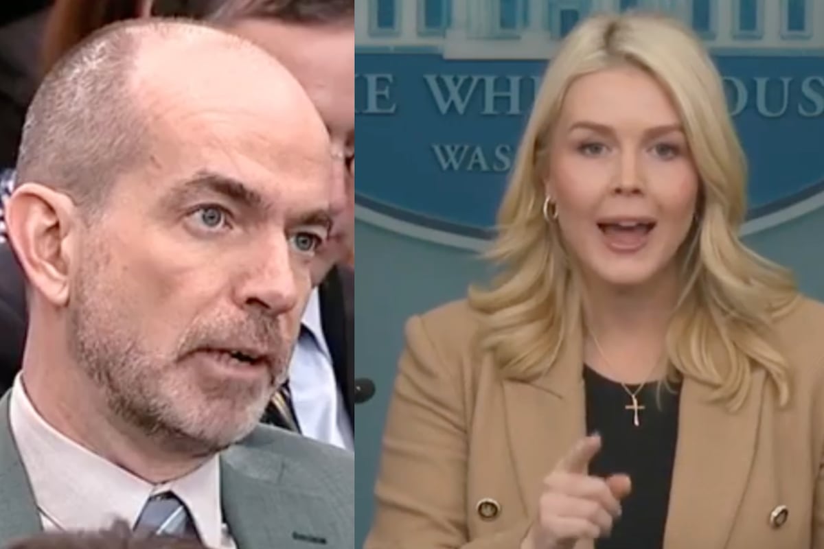 "Un enfrentamiento sin precedentes en la Casa Blanca: La vocera presidencial se une a un periodista en una acalorada discusión sobre el caso de Renee Good, generando shock y sorpresa en los medios nacionales."