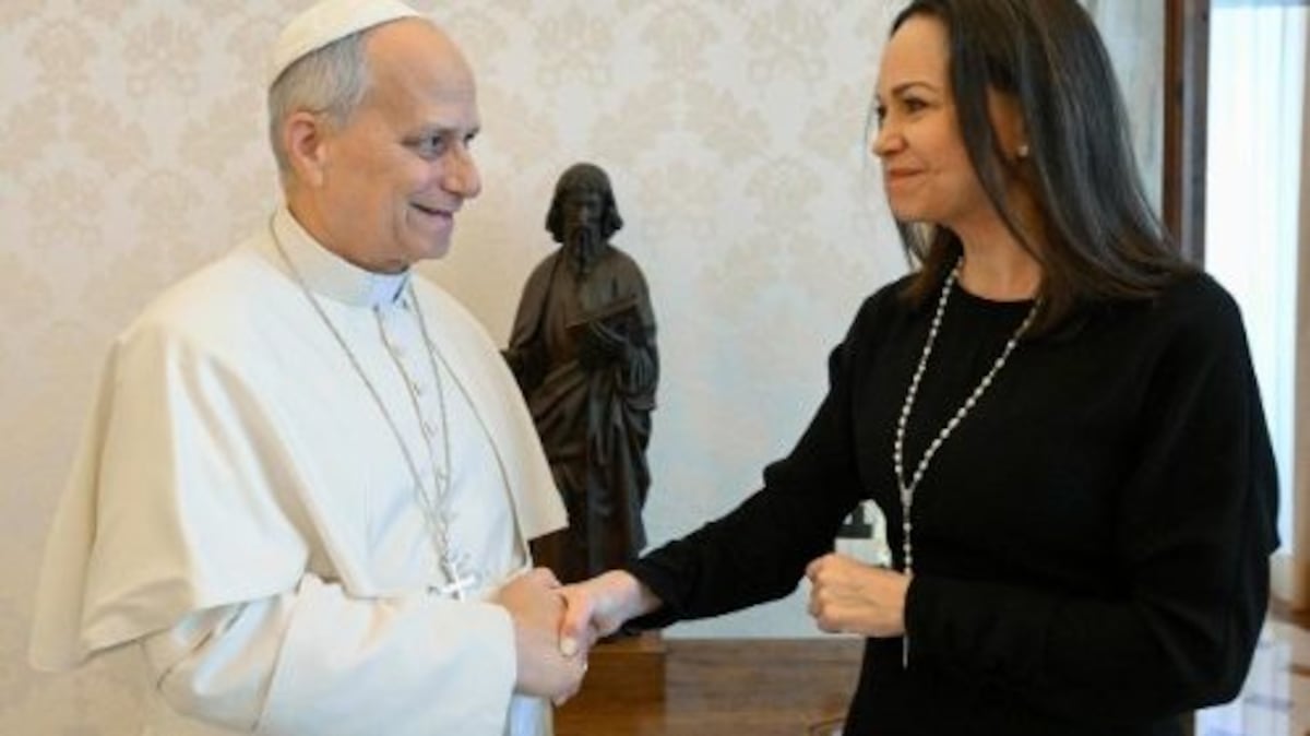 La Santísima Sede Abre sus Puertas al Liderazgo de América Latina: Papa León XIV Recibe en Audiencia a la Presidenta de Venezuela, María Corina Machado