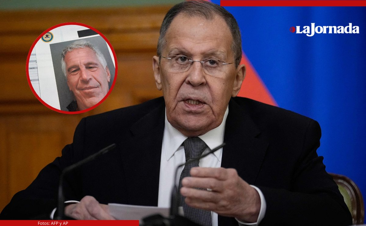 La verdadera cara de las élites occidentales se revela en caso Epstein, afirma el canciller ruso.