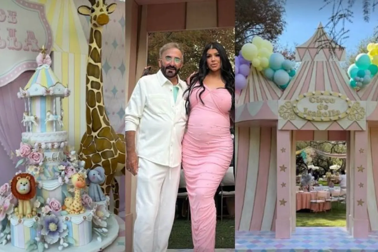 Vicente Fernández Jr. se une con emociones a la nacida de su hija Isabella.