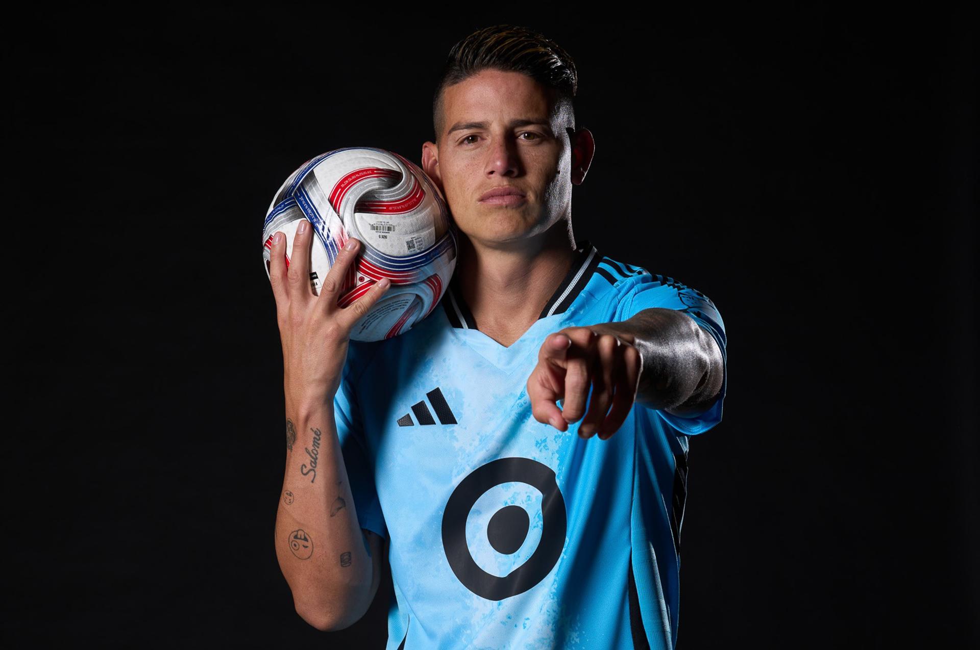 Debut inminente de James Rodríguez con el Minnesota United en la MLS